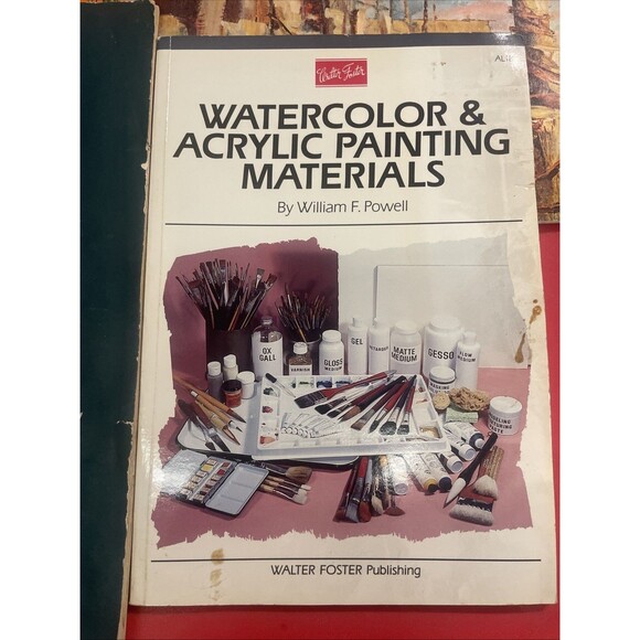 Painting Instructional Book Lot Seascape Watercolor Art Tools Jon Gnagy 4 Books - Picture 3 of 9